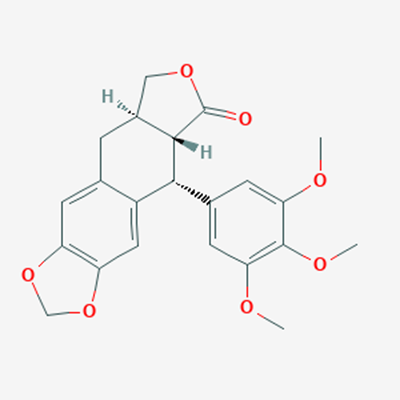 Picture of deoxypodophyllotoxin (Standard Reference Material)