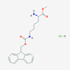 Picture of (S)-Methyl 6-((((9H-fluoren-9-yl)methoxy)carbonyl)amino)-2-aminohexanoate hydrochloride