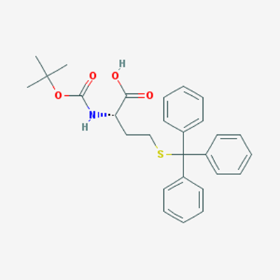 Picture of (S)-2-((tert-Butoxycarbonyl)amino)-4-(tritylthio)butanoic acid