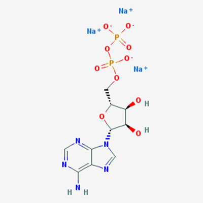 Picture of Sodium ((2R,3S,4R,5R)-5-(6-amino-9H-purin-9-yl)-3,4-dihydroxytetrahydrofuran-2-yl)methyl diphosphate