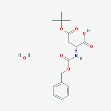 Picture of (R)-2-(((Benzyloxy)carbonyl)amino)-4-(tert-butoxy)-4-oxobutanoic acid hydrate