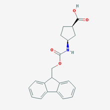 Picture of (1R,3S)-3-((((9H-Fluoren-9-yl)methoxy)carbonyl)amino)cyclopentanecarboxylic acid