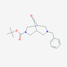 Picture of tert-Butyl 7-benzyl-9-oxo-3,7-diazabicyclo[3.3.1]nonane-3-carboxylate