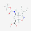 Picture of (3aR,4R,6S,6aS)-Methyl 4-((tert-butoxycarbonyl)amino)-3-(pentan-3-yl)-4,5,6,6a-tetrahydro-3aH-cyclopenta[d]isoxazole-6-carboxylate