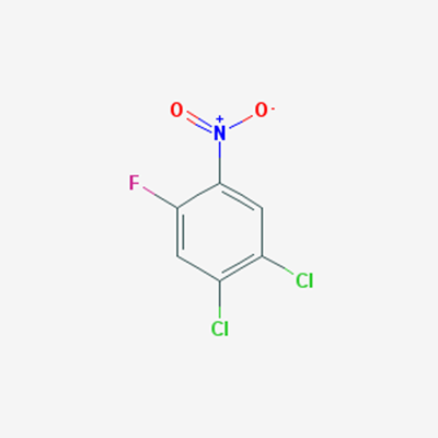 Picture of 1,2-Dichloro-4-fluoro-5-nitrobenzene