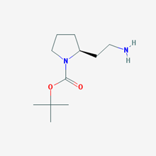 Picture of (S)-tert-Butyl 2-(2-aminoethyl)pyrrolidine-1-carboxylate