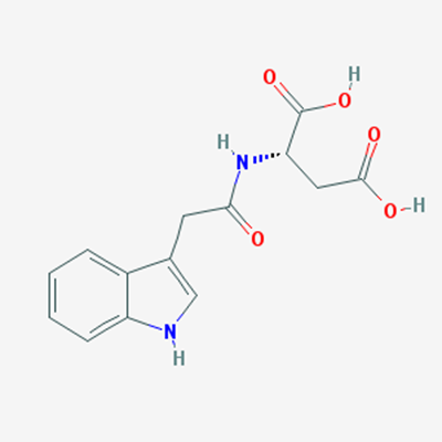 Picture of (S)-2-(2-(1H-Indol-3-yl)acetamido)succinic acid