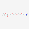 Picture of tert-Butyl 3-(2-(2-(2-aminoethoxy)ethoxy)ethoxy)propanoate