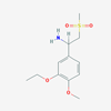 Picture of 1-(3-Ethoxy-4-methoxyphenyl)-2-(methylsulfonyl)ethanamine