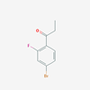 Picture of 1-(4-Bromo-2-fluorophenyl)propan-1-one