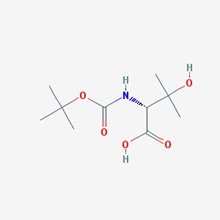 Picture of (R)-2-((tert-Butoxycarbonyl)amino)-3-hydroxy-3-methylbutanoic acid