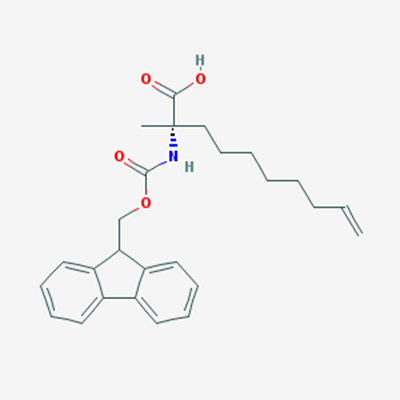 Picture of (S)-2-((((9H-Fluoren-9-yl)methoxy)carbonyl)amino)-2-methyldec-9-enoic acid