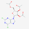 Picture of (2R,3R,4R,5R)-2-(Acetoxymethyl)-5-(2,6-dichloro-9H-purin-9-yl)tetrahydrofuran-3,4-diyl diacetate