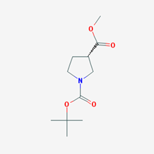 Picture of (S)-1-tert-Butyl 3-methyl pyrrolidine-1,3-dicarboxylate