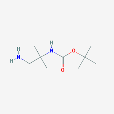 Picture of tert-Butyl (1-amino-2-methylpropan-2-yl)carbamate