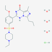 Picture of Vardenafil hydrochloride trihydrate