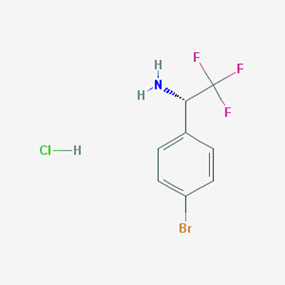 Picture of (S)-1-(4-Bromophenyl)-2,2,2-trifluoroethanamine hydrochloride