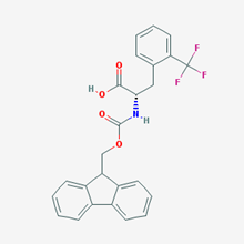 Picture of (S)-2-((((9H-Fluoren-9-yl)methoxy)carbonyl)amino)-3-(2-(trifluoromethyl)phenyl)propanoic acid