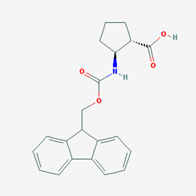 Picture of (1S,2S)-2-((((9H-Fluoren-9-yl)methoxy)carbonyl)amino)cyclopentanecarboxylic acid