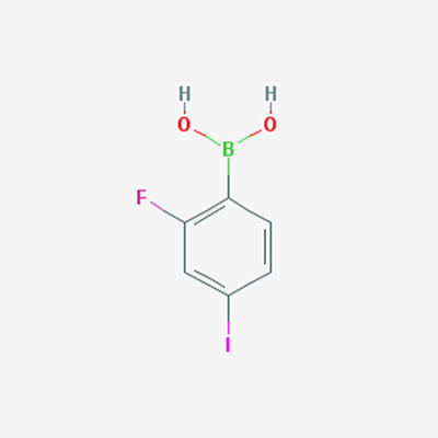 Picture of 2-Fluoro-4-iodophenylboronic acid