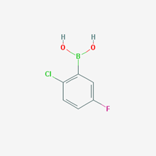 Picture of 2-Chloro-5-fluorobenzeneboronic acid