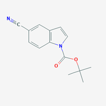 Picture of tert-Butyl 5-cyano-1H-indole-1-carboxylate