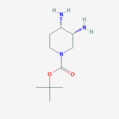 Picture of (3R,4S)-rel-tert-Butyl 3,4-diaminopiperidine-1-carboxylate