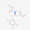 Picture of (R)-3-((tert-Butoxycarbonyl)amino)-4-(2,4,5-trifluorophenyl)butanoic acid