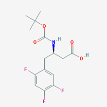 Picture of (R)-3-((tert-Butoxycarbonyl)amino)-4-(2,4,5-trifluorophenyl)butanoic acid