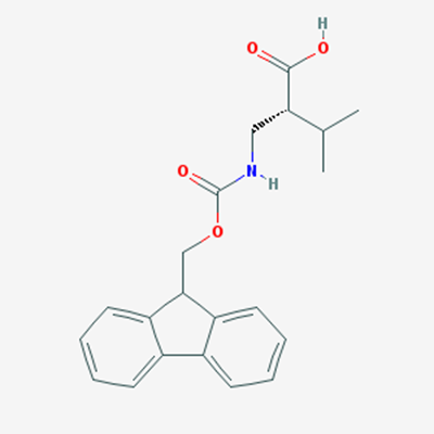 Picture of (R)-2-(((((9H-Fluoren-9-yl)methoxy)carbonyl)amino)methyl)-3-methylbutanoic acid