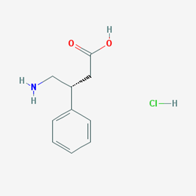 Picture of (R)-4-Amino-3-phenylbutanoic acid hydrochloride