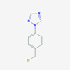 Picture of 1-(4-(Bromomethyl)phenyl)-1H-1,2,4-triazole