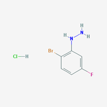 Picture of (2-Bromo-5-fluorophenyl)hydrazine hydrochloride