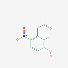 Picture of 1-(2-Fluoro-3-hydroxy-6-nitrophenyl)propan-2-one