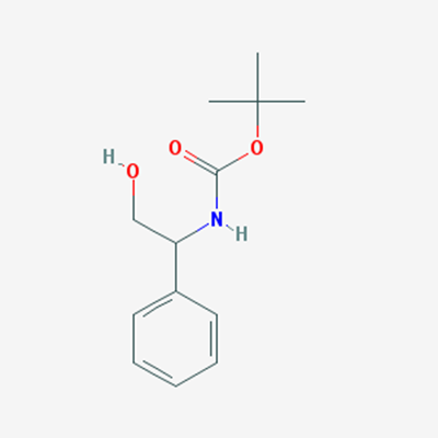 Picture of tert-Butyl (2-hydroxy-1-phenylethyl)carbamate