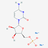 Picture of Sodium ((2R,3S,4R,5R)-5-(4-amino-2-oxopyrimidin-1(2H)-yl)-3,4-dihydroxytetrahydrofuran-2-yl)methyl phosphate