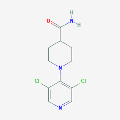 Picture of 1-(3,5-Dichloropyridin-4-yl)piperidine-4-carboxamide