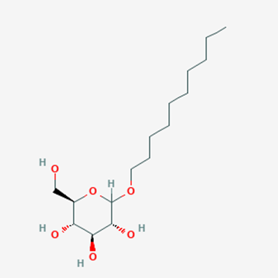 Picture of (3R,4S,5S,6R)-2-(Decyloxy)-6-(hydroxymethyl)tetrahydro-2H-Pyran-3,4,5-triol