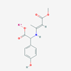 Picture of Potassium 2-(4-hydroxyphenyl)-2-((4-methoxy-4-oxobut-2-en-2-yl)amino)acetate