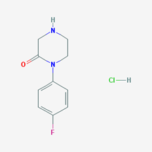 Picture of 1-(4-Fluorophenyl)piperazin-2-one hydrochloride