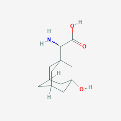 Picture of (2S)-2-Amino-2-(3-hydroxyadamantan-1-yl)acetic acid