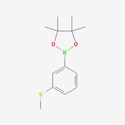 Picture of 4,4,5,5-Tetramethyl-2-(3-(methylthio)phenyl)-1,3,2-dioxaborolane