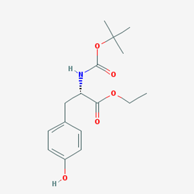 Picture of (S)-Ethyl 2-((tert-butoxycarbonyl)amino)-3-(4-hydroxyphenyl)propanoate