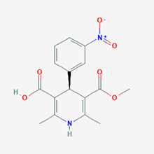 Picture of (R)-5-(Methoxycarbonyl)-2,6-dimethyl-4-(3-nitrophenyl)-1,4-dihydropyridine-3-carboxylic acid