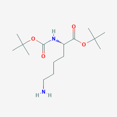 Picture of (S)-tert-Butyl 6-amino-2-((tert-butoxycarbonyl)amino)hexanoate