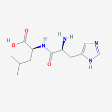 Picture of (S)-2-((S)-2-Amino-3-(1H-imidazol-4-yl)propanamido)-4-methylpentanoic acid