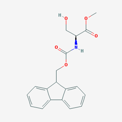 Picture of (S)-Methyl 2-((((9H-fluoren-9-yl)methoxy)carbonyl)amino)-3-hydroxypropanoate