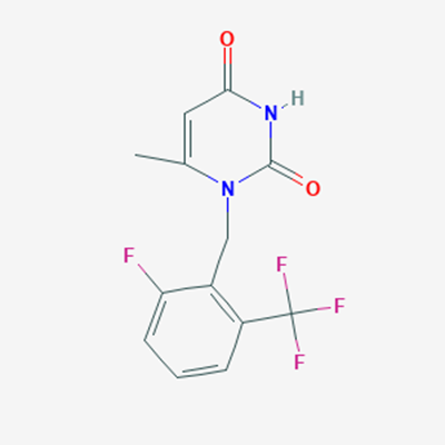 Picture of 1-(2-Fluoro-6-(trifluoromethyl)benzyl)-6-methylpyrimidine-2,4(1H,3H)-dione