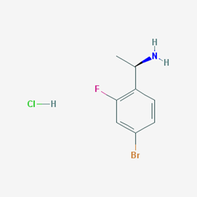 Picture of (R)-1-(4-Bromo-2-fluorophenyl)ethanamine hydrochloride