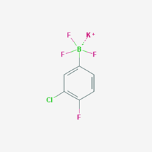 Picture of Potassium (3-chloro-4-fluorophenyl)trifluoroborate